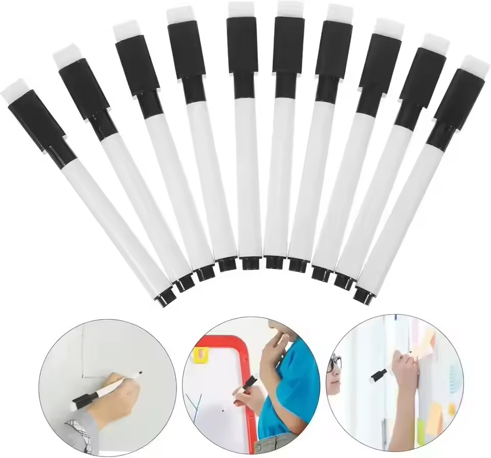Magnetic Black Dry Erase Marke - School Supplies ulasan dan harga