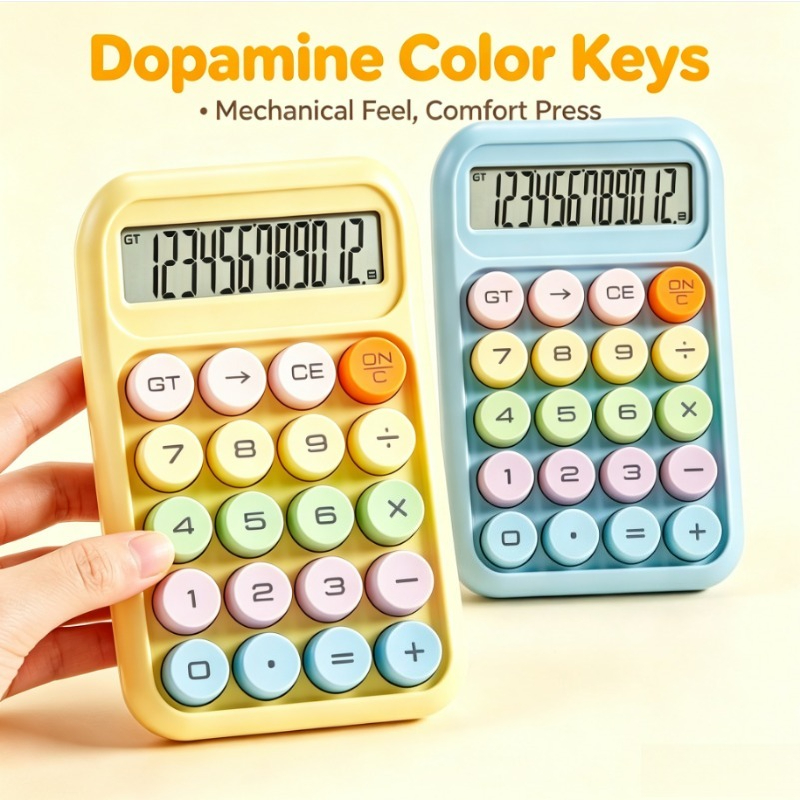Cute Colorful Simulated Mechan - Scientific Calculator For Secondary School ulasan dan harga