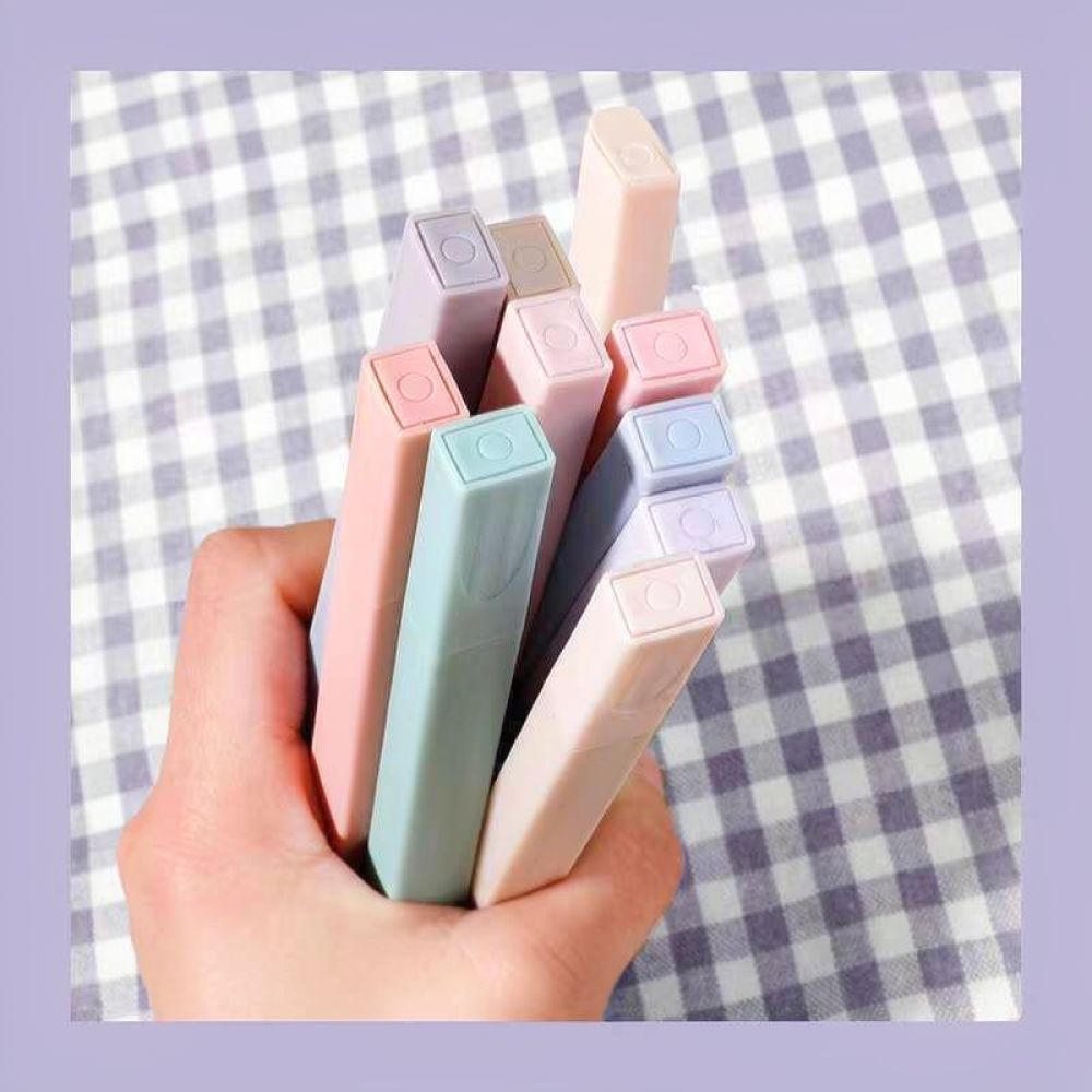 Aesthetic Pastel Highlighters  - Pastel Highlighter Set Double Ended ulasan dan harga